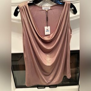 NWT Calvin Klein gorgeous shimmery top
